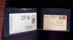 1849-1990 Bel ensemble regroupant un album de lettres