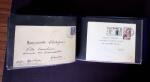 1849-1990 Bel ensemble regroupant un album de lettres