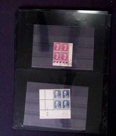 1849-1990 Bel ensemble regroupant un album de lettres