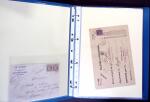 1849-1990 Bel ensemble regroupant un album de lettres