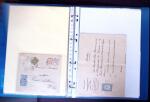 1849-1990 Bel ensemble regroupant un album de lettres