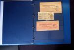1849-1990 Bel ensemble regroupant un album de lettres