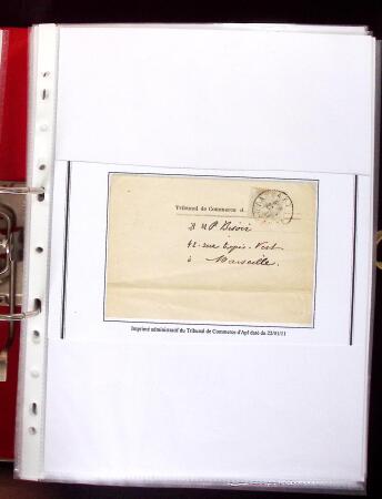 1900-1930 Collection sur le type blanc décrivant au