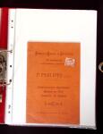 1900-1930 Collection sur le type blanc décrivant au
