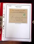 1900-1930 Collection sur le type blanc décrivant au