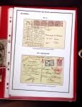 1900-1930 Collection sur le type blanc décrivant au