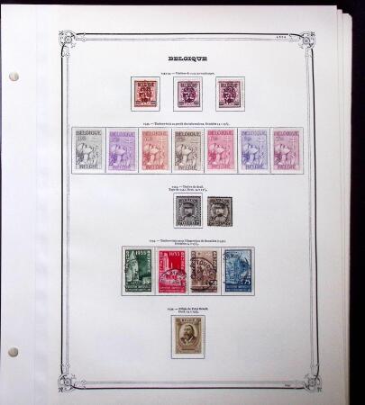 1849-1940 Mint and used collection