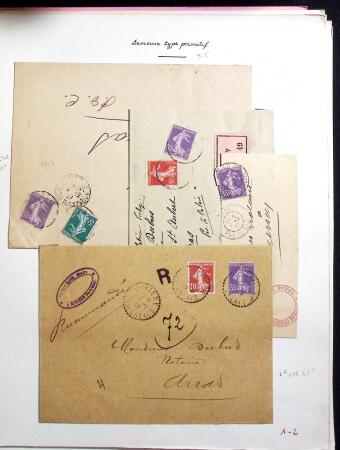 1906-1937 Collection de semeuses fond plein du célèbre