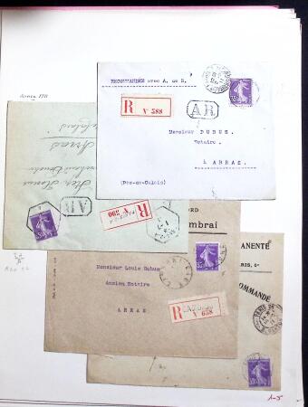 1906-1937 Collection de semeuses fond plein du célèbre