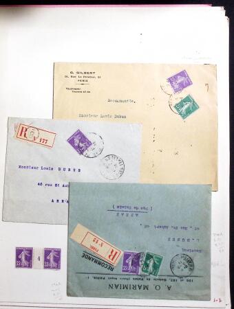 1906-1937 Collection de semeuses fond plein du célèbre
