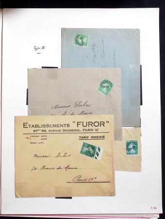 1906-1937 Collection de semeuses fond plein du célèbre