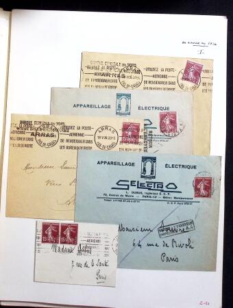 1906-1937 Collection de semeuses fond plein du célèbre