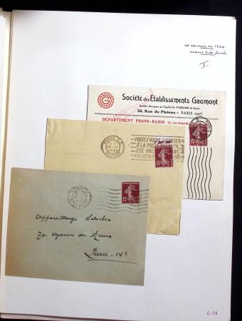 1906-1937 Collection de semeuses fond plein du célèbre
