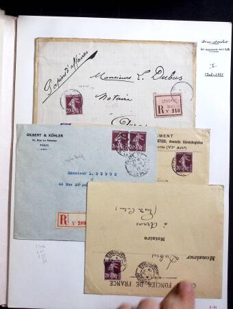 1906-1937 Collection de semeuses fond plein du célèbre