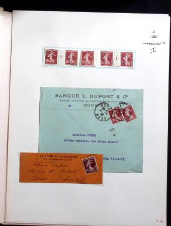 1906-1937 Collection de semeuses fond plein du célèbre