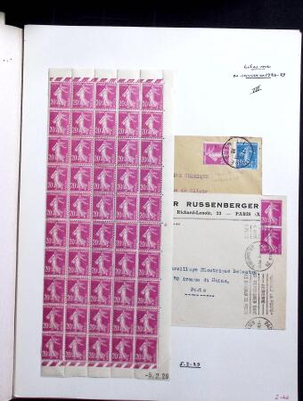 1906-1937 Collection de semeuses fond plein du célèbre