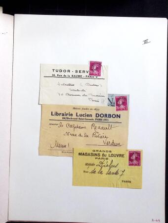 1906-1937 Collection de semeuses fond plein du célèbre
