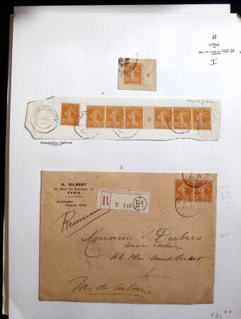 1906-1937 Collection de semeuses fond plein du célèbre