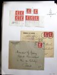 1906-1937 Collection de semeuses fond plein du célèbre