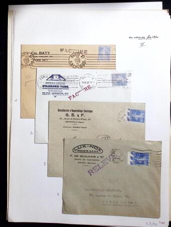 1906-1937 Collection de semeuses fond plein du célèbre