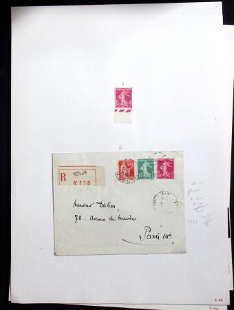 1906-1937 Collection de semeuses fond plein du célèbre