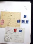 1906-1937 Collection de semeuses fond plein du célèbre