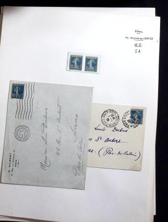 1906-1937 Collection de semeuses fond plein du célèbre