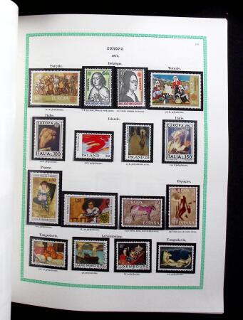 1956-1993 Collection de timbres Europa et de l'idée