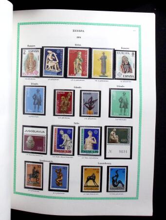 1956-1993 Collection de timbres Europa et de l'idée