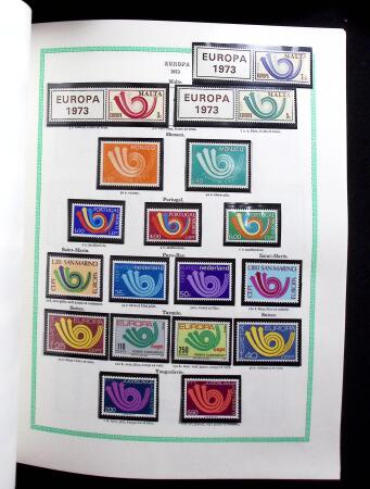 1956-1993 Collection de timbres Europa et de l'idée