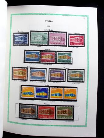 1956-1993 Collection de timbres Europa et de l'idée