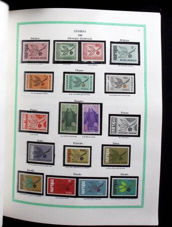 1956-1993 Collection de timbres Europa et de l'idée