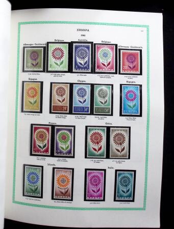 1956-1993 Collection de timbres Europa et de l'idée