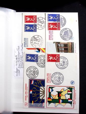 1956-1993 Collection de timbres Europa et de l'idée
