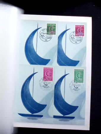 1956-1993 Collection de timbres Europa et de l'idée