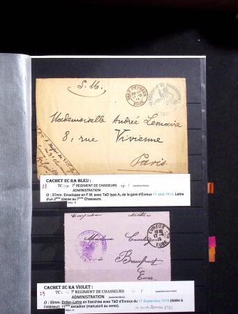 1914-1919 Collection R. Ph. ayant servie à la rédaction