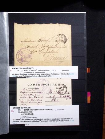 1914-1919 Collection R. Ph. ayant servie à la rédaction