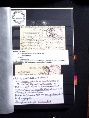 1914-1919 Collection R. Ph. ayant servie à la rédaction