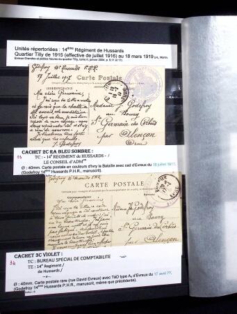 1914-1919 Collection R. Ph. ayant servie à la rédaction