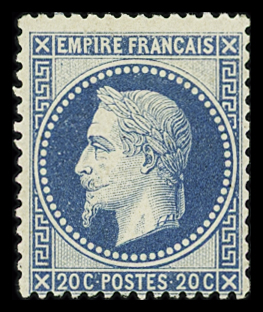 1867 20 centimes bleu type I