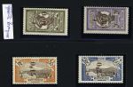 N° 105c 1c s. 2c variété surcharge renversée, **,