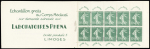 N°188-C 2, Carnet Phena 10 timbres de1927. TB