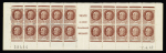 N°517-C 1 Pétain 1fr.50 rouge , série des 8 carnets