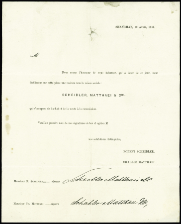 N°19 (LD) + 26, 2 pièces OBL CAD T16 "Lyon les Terreaux" (1866) sur imprimé local AFF à 3 centimes, peu courant. TB