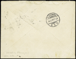 N°97 OBL CAD "Les Sables d'Olonne Vendée" (1898) sur env illustrée des Sables d'Olonne pour Blauchau (Allemagne) avec arrivée. TB