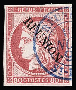 N° 11 et 12 40c orange et 80c rose obl. càd propre,