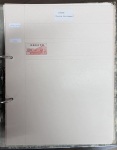 1860-1990, All-world estate in 33 large folders showing