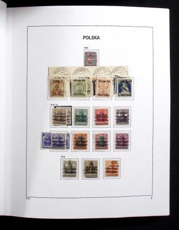 1919-2020 Overcomplete collection of Poland in 9 Davo