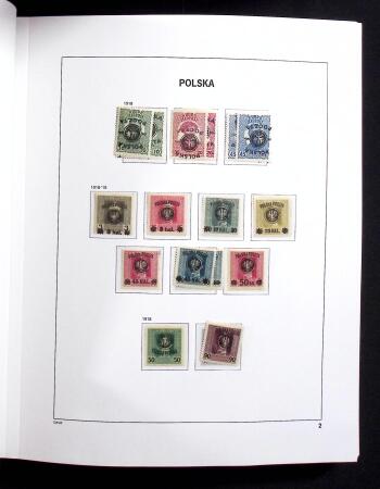 1919-2020 Overcomplete collection of Poland in 9 Davo