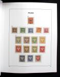1919-2020 Overcomplete collection of Poland in 9 Davo